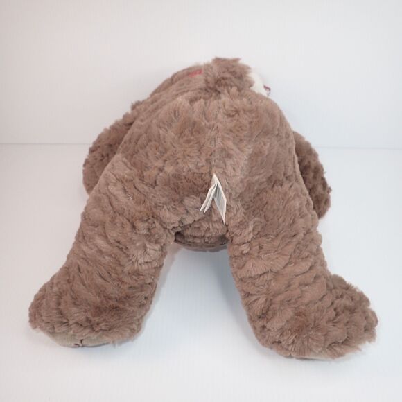 Kelly Toy  14" Seated Christmas Bear with Hat and Scarf from 2018 with Tag - Picture 10 of 10